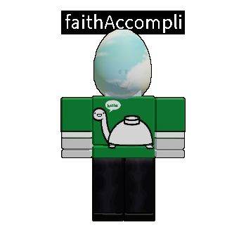 faithAccompli stares at you.